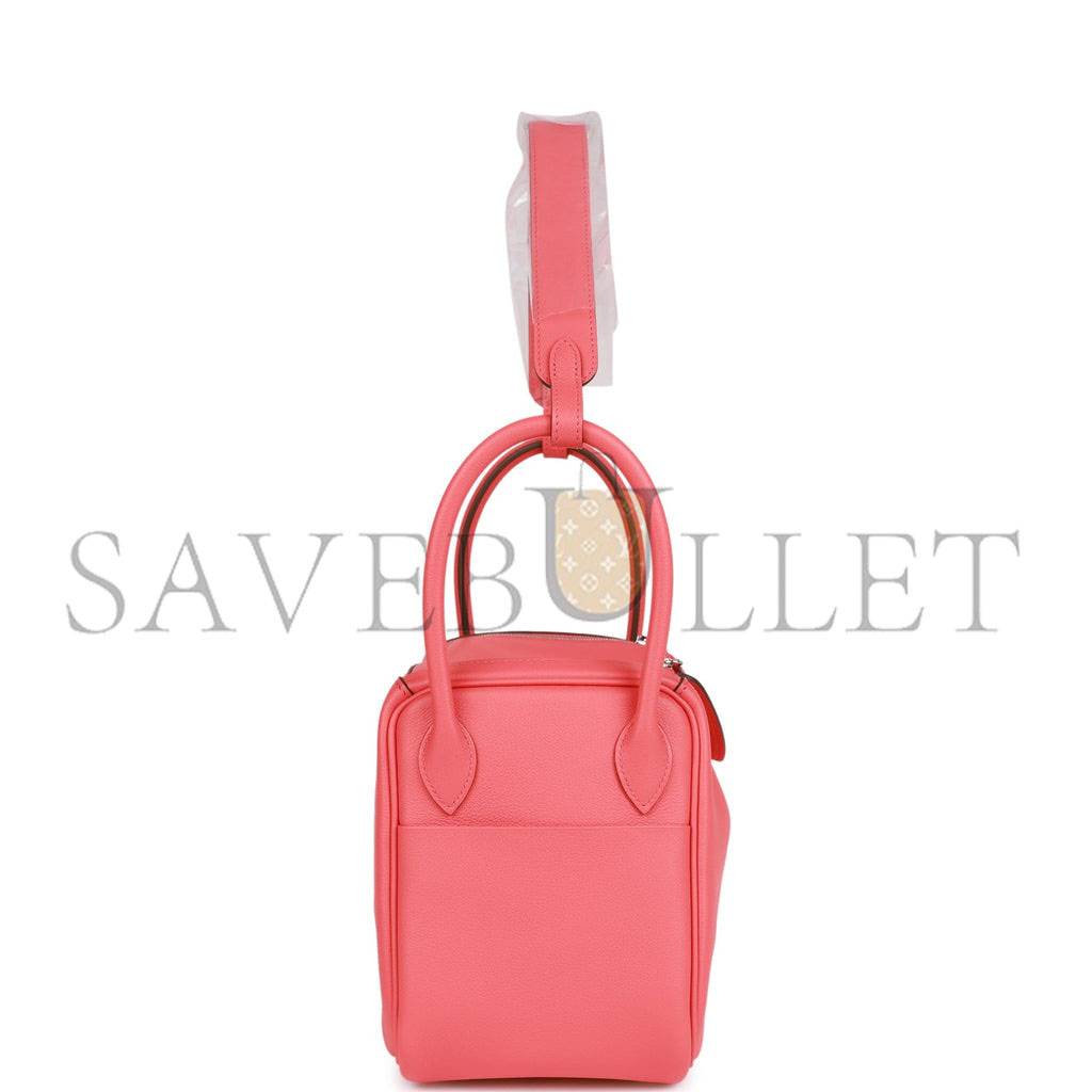 H**mes lindy 26 rose texas evercolor palladium hardware(26*18*12cm)