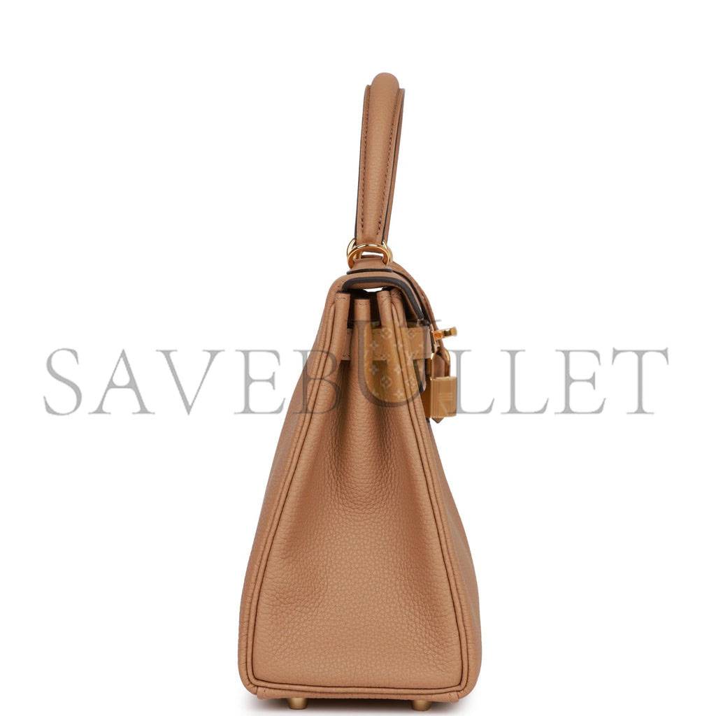 H**mes kelly retourne 25 chai togo gold hardware handmade (25*17*7cm)