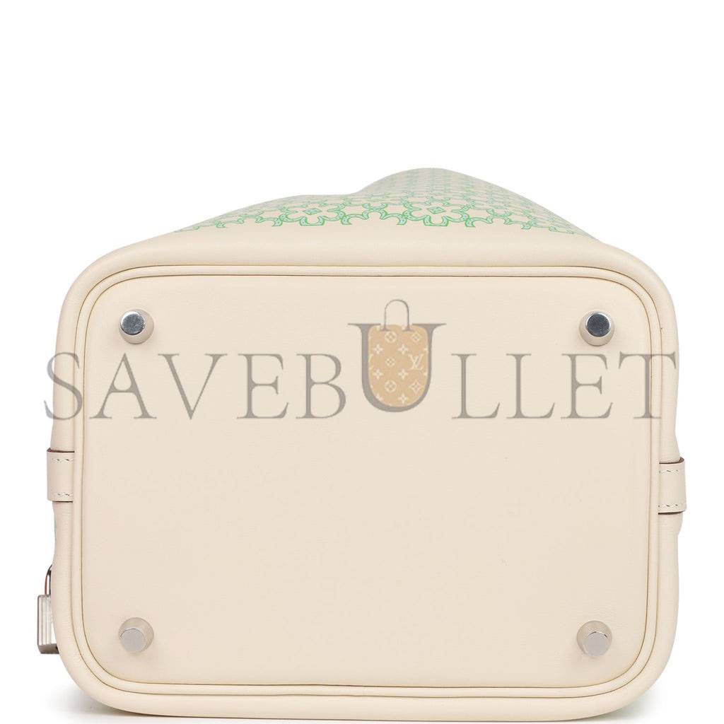 H**mes picotin lock 18 lucky daisy nata swift palladium hardware (18*13*18cm)