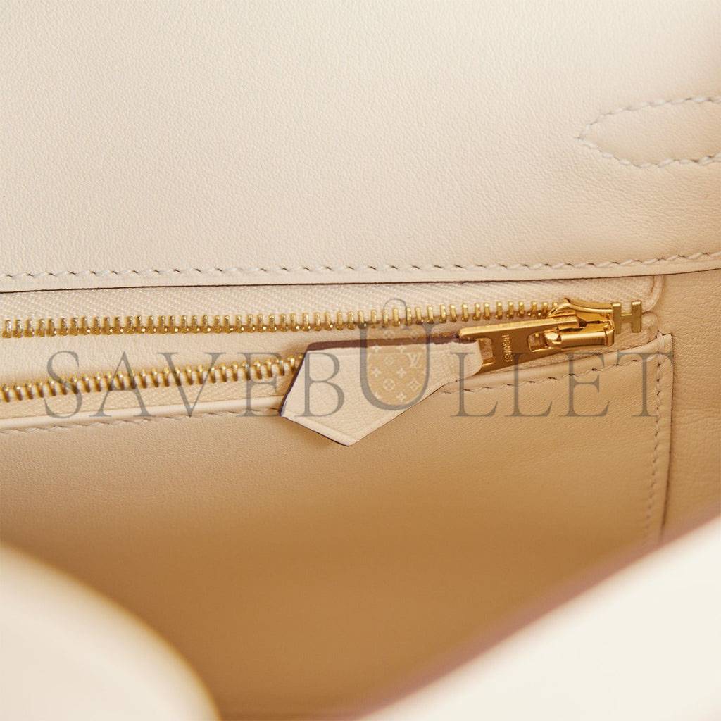H**mes birkin 25 nata swift gold hardware (25cm)
