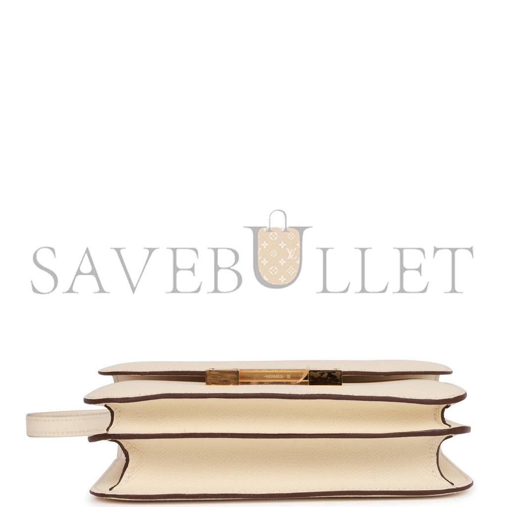 H**mes constance 18 nata epsom gold hardware 39830449946718 (18cm)