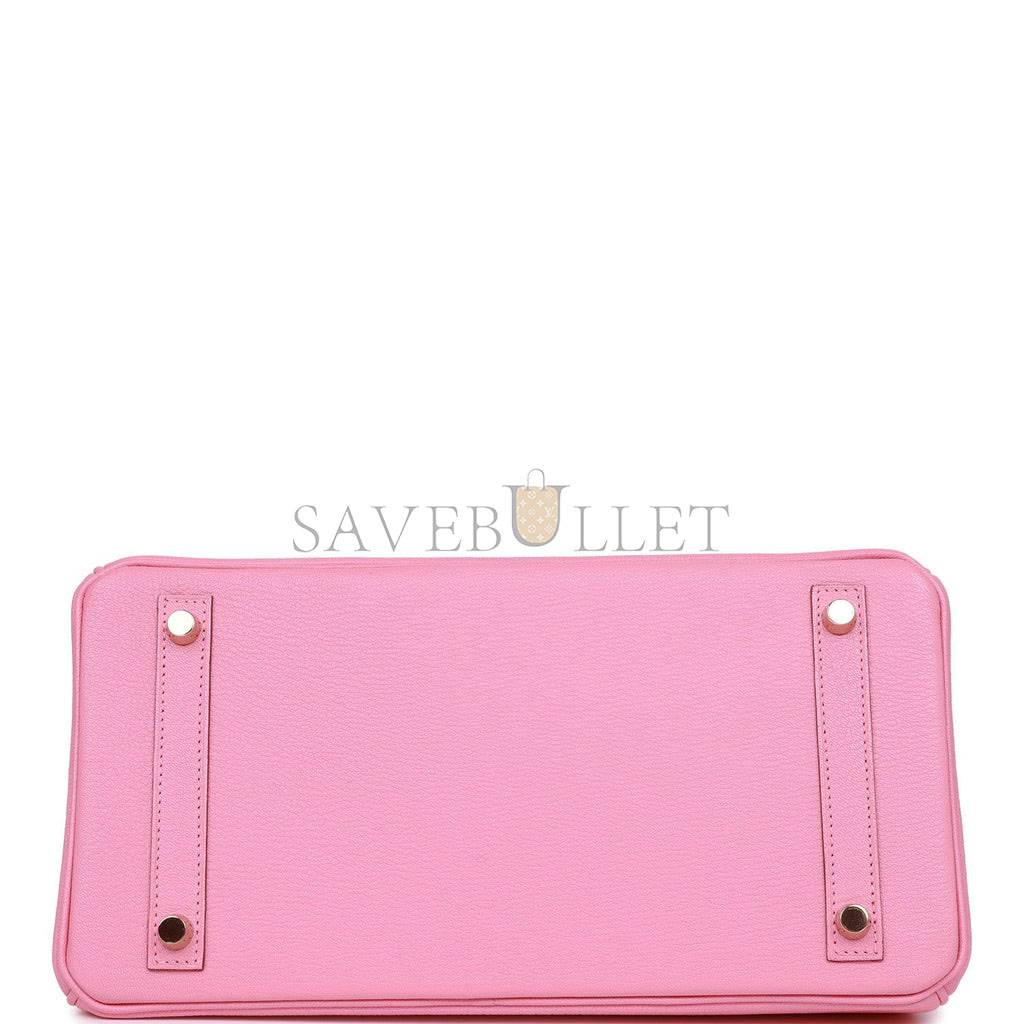 H**mes birkin 30 rose confetti chevre gold hardware (30cm)