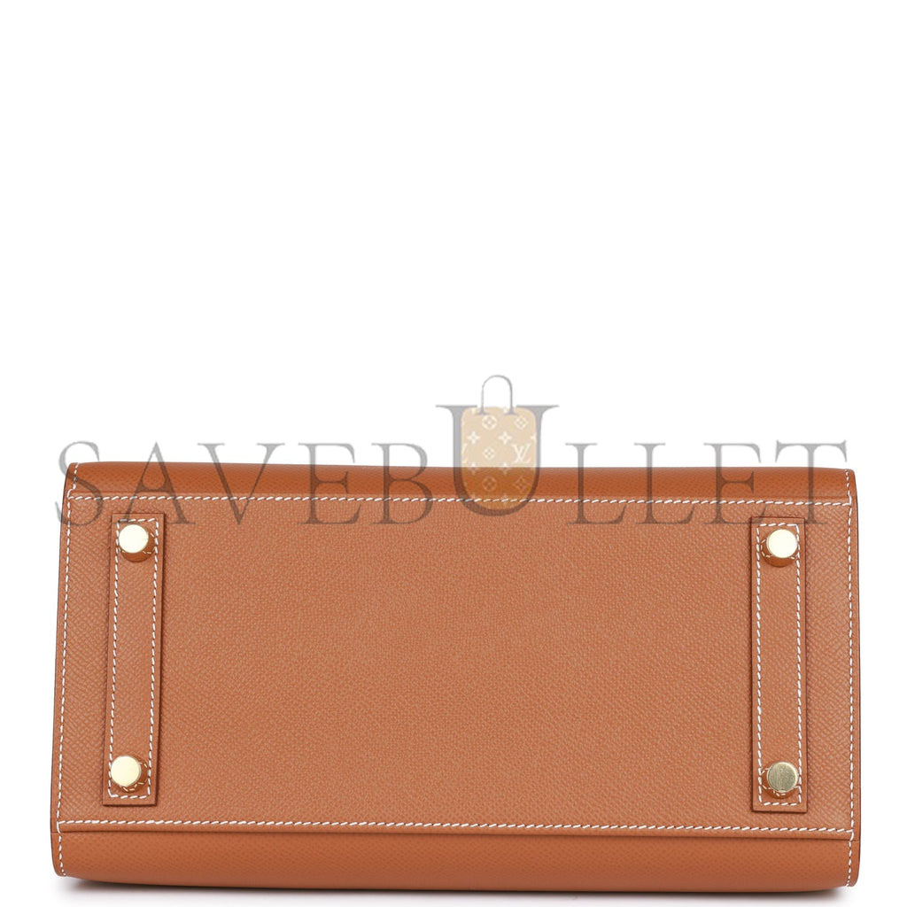 H**mes birkin sellier 25 gold epsom gold hardware handmade (25cm)