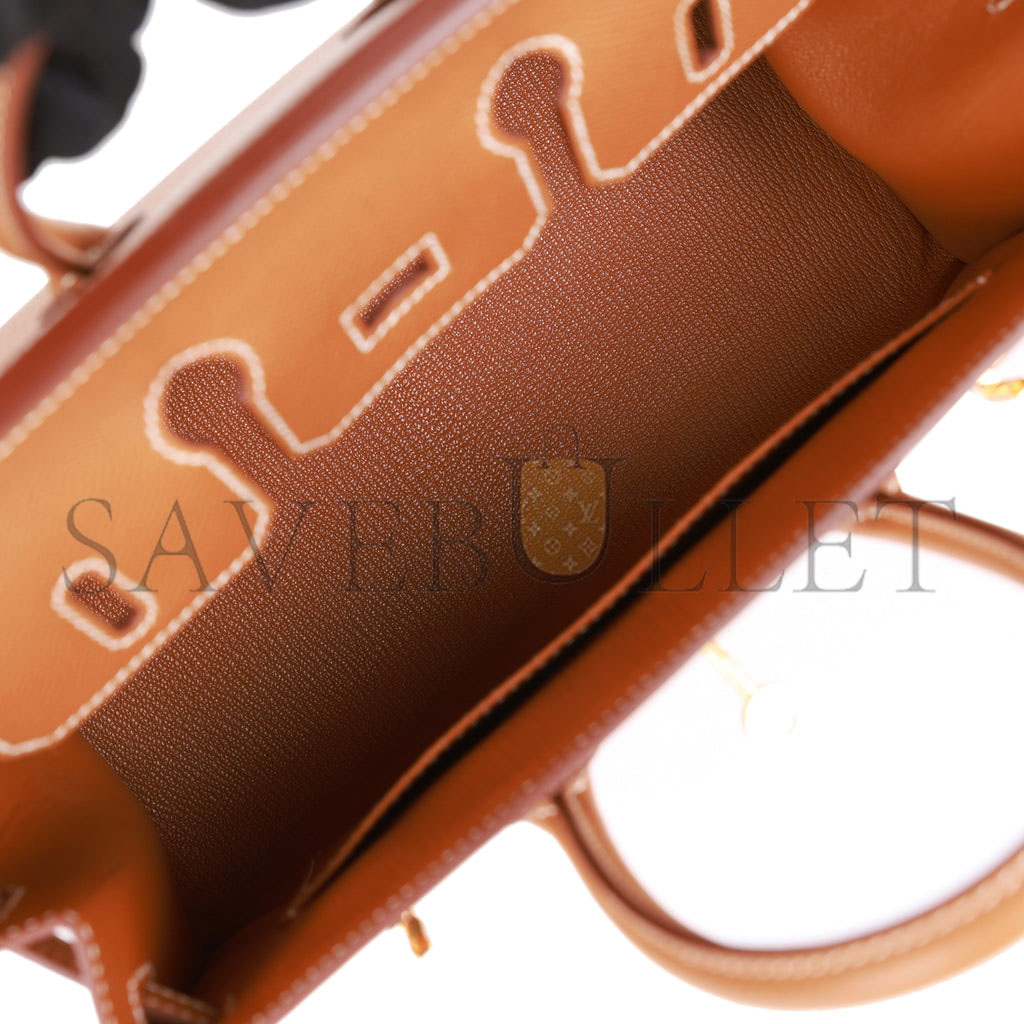 H**mes birkin sellier 25 gold epsom gold hardware handmade (25cm)