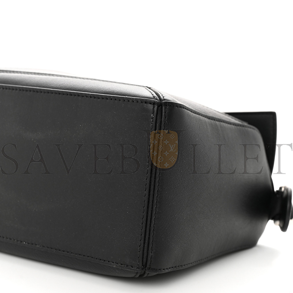 l*ew* calfskin small puzzle bag black (24*16.5*10.5cm)