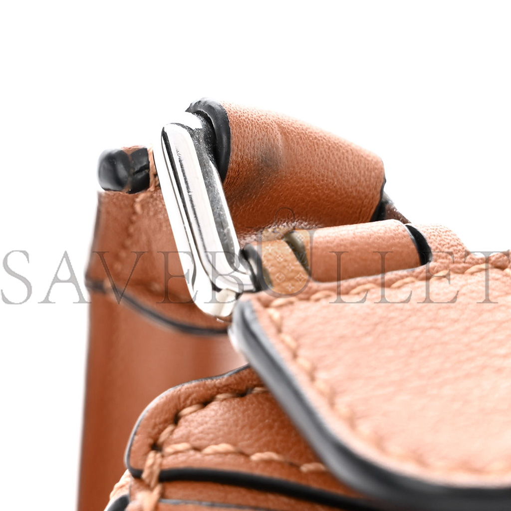 l*ew* calfskin mini puzzle bag tan (18*12.5*8cm)