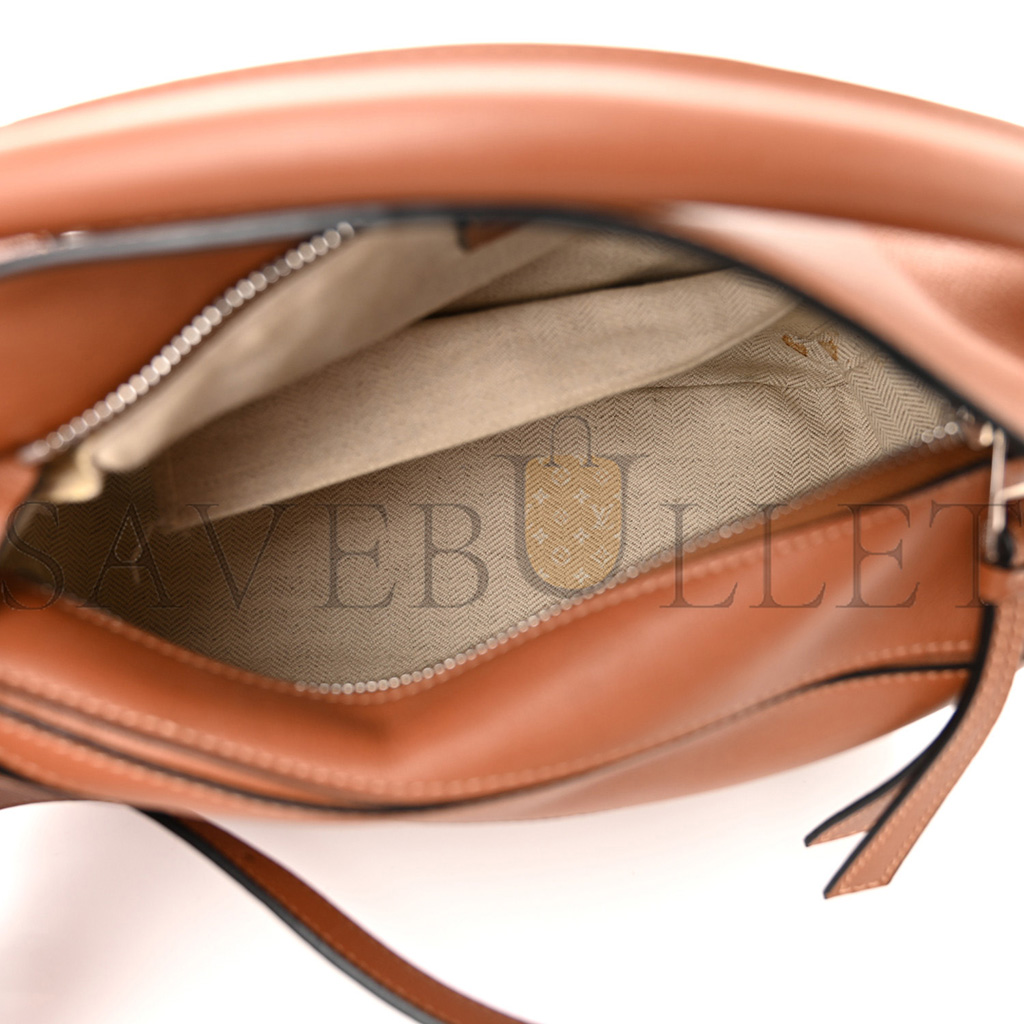 l*ew* calfskin small puzzle bag tan (24*16.5*10.5cm)