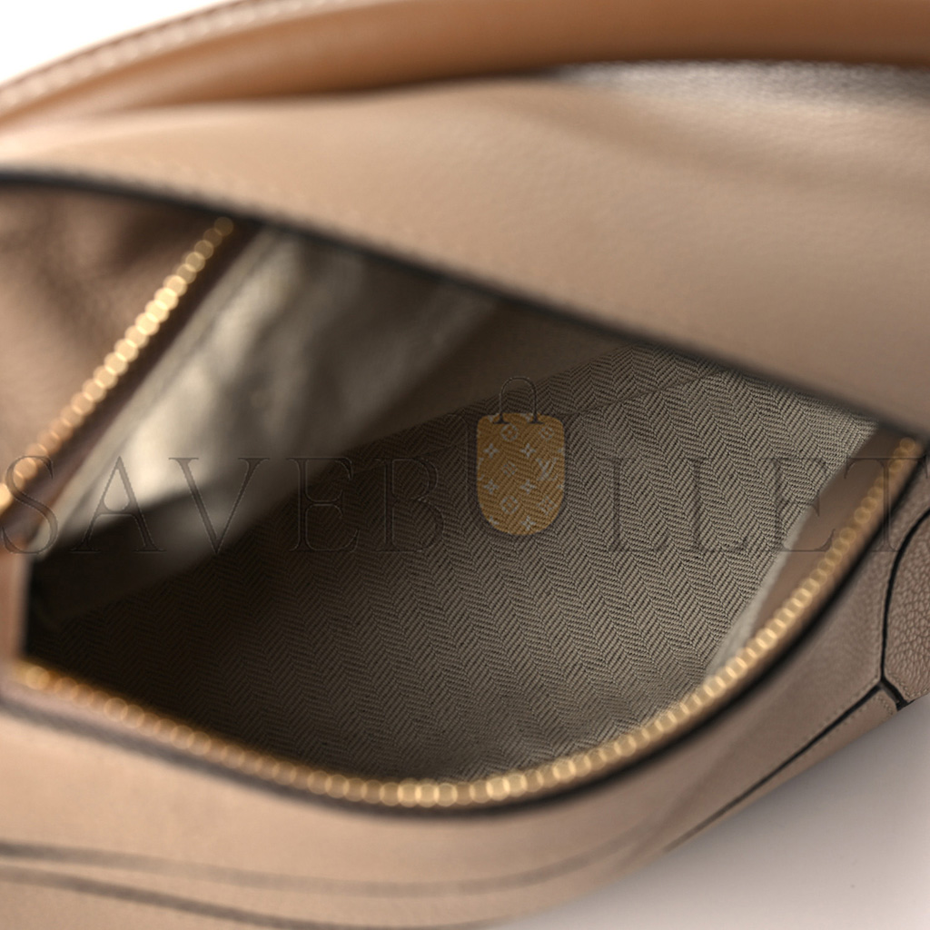 l*ew* grained calfskin small puzzle bag sand mink (24*16.5*10.5cm)