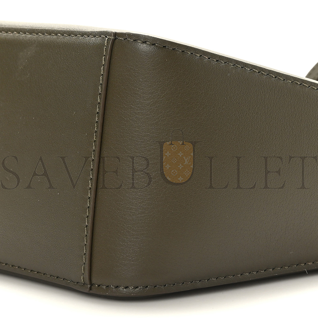 l*ew* calfskin mini hammock hobo vintage khaki (17*17*10cm)