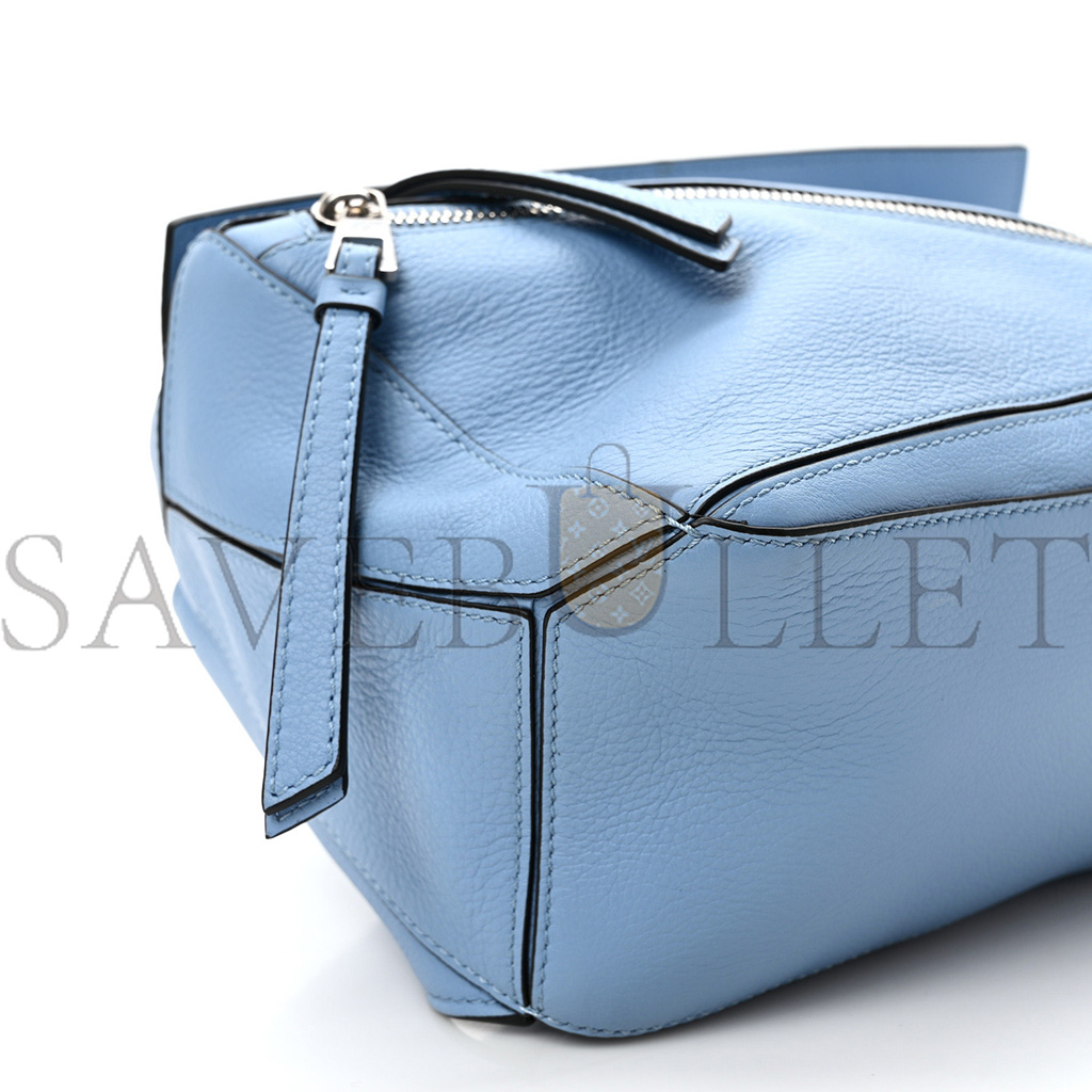 l*ew* calfskin small puzzle bumbag olympic blue (23*15*10cm)