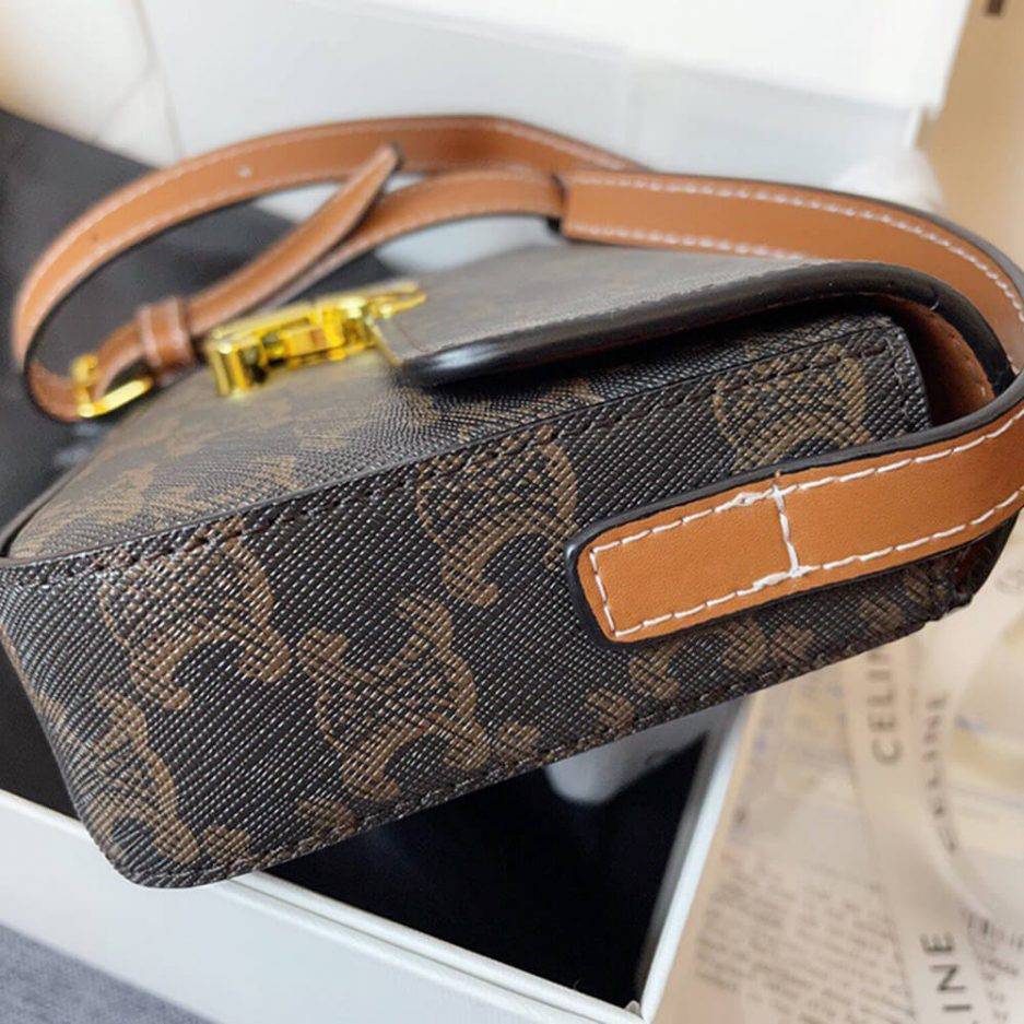 Ce**e triomphe shoulder bag 194142cuz.04lu (20*10*4cm)