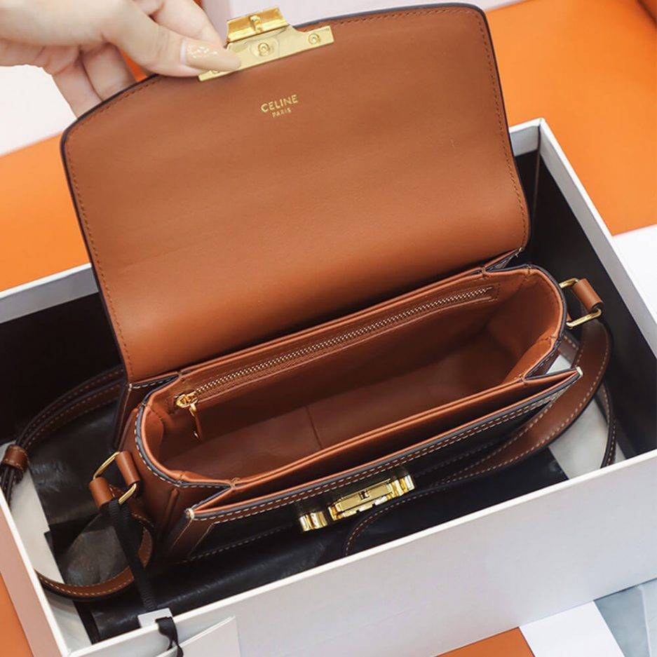 Ce**e teen triomphe bag 188882bz4.04lu (18.5*14*6cm)