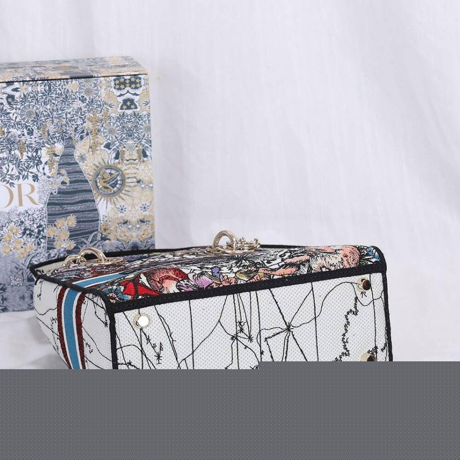 D*or medium lady d-lite bag m0565orhp_m941 (24cm*20cm*11cm)