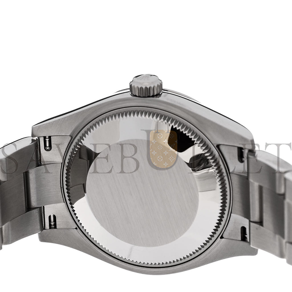 R*l*x stainless steel 31mm oyster perpetual watch green 277200