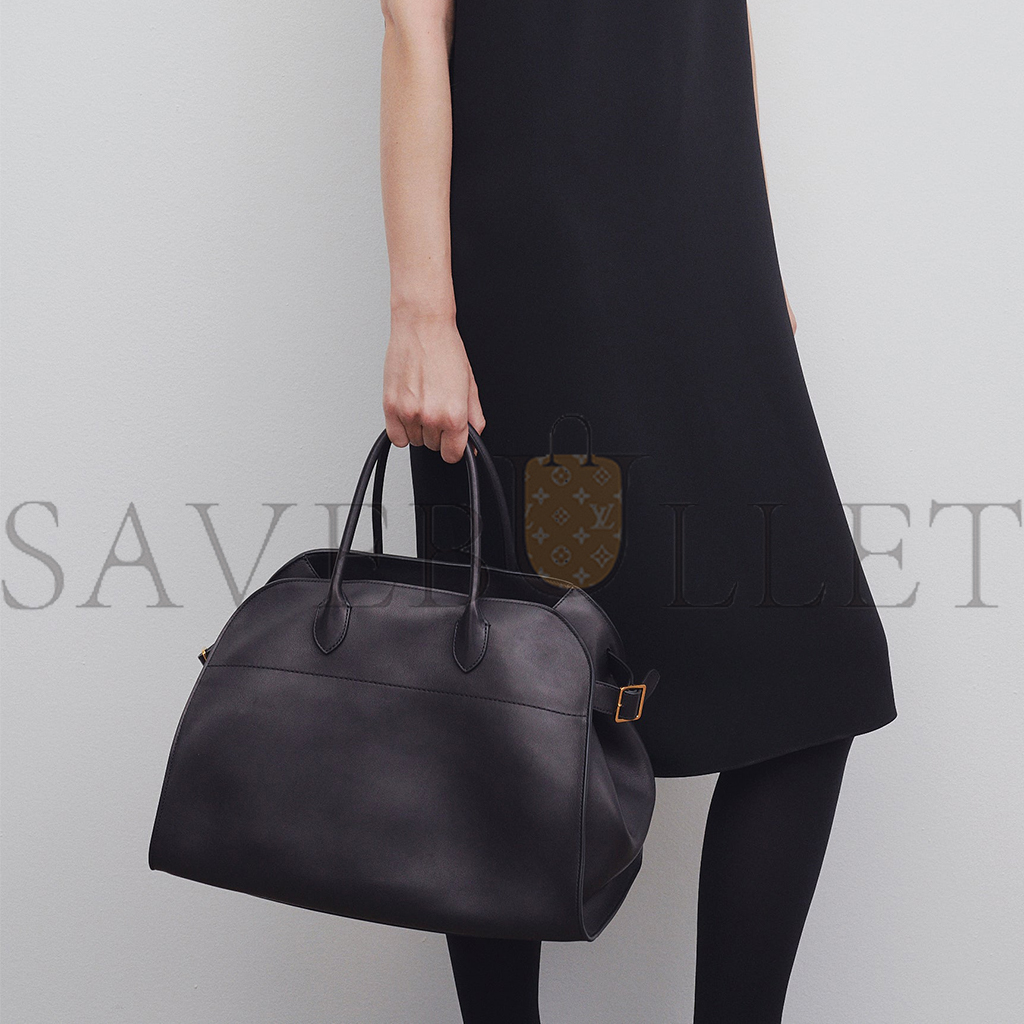 T*e R*w soft margaux 15 bag in leather black w1255l72blsg (38*28*23cm)
