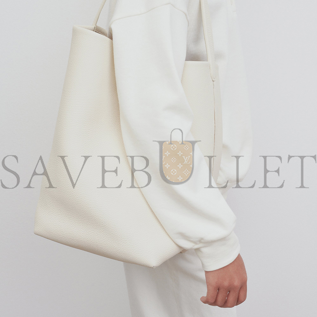 T*e R*w large ns park tote bag in leather ivory w1273l129ivpd (43*38*20cm)