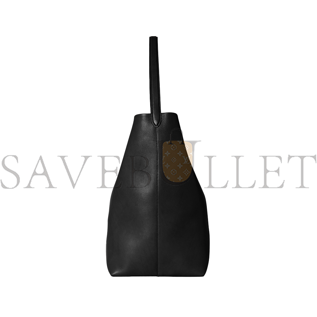 T*e R*w large ns park tote bag in leather black w1273l72blpl (43*38*20cm)