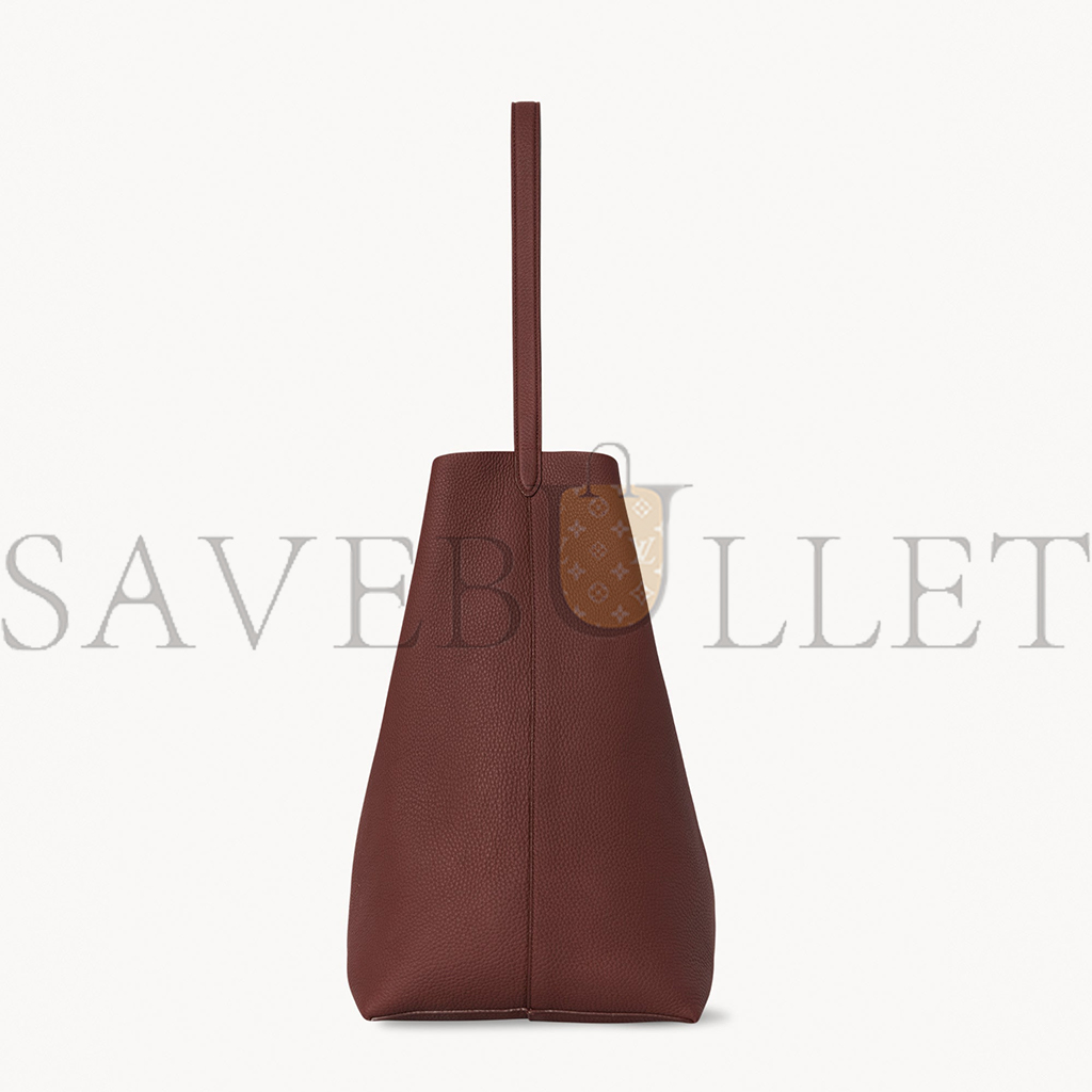 T*e R*w medium ns park tote bag in leather burnt wood w1313l129bwod (33*28*15cm)