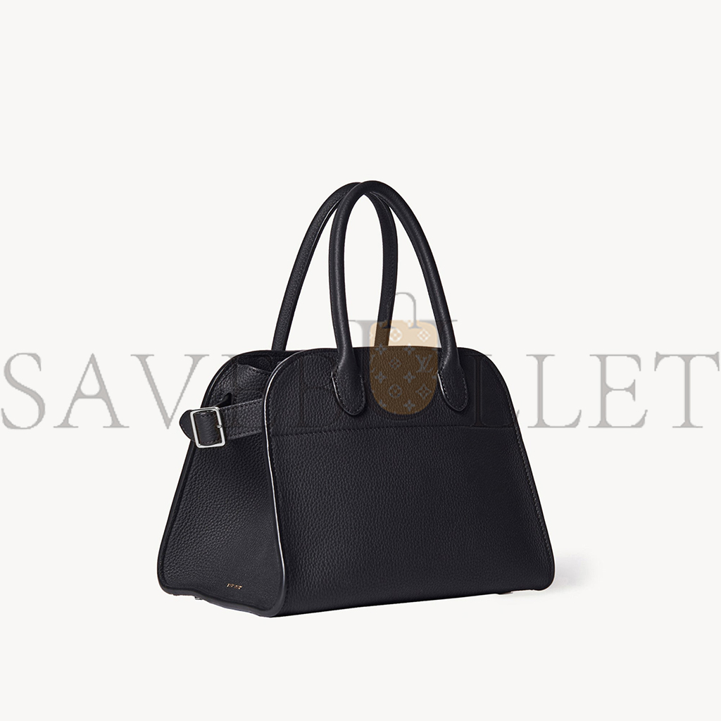 T*e R*w soft margaux 12 bag in leather black w1586l133blpl (30*23*19cm)