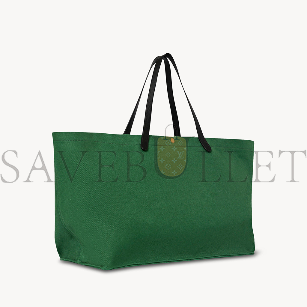 T*e R*w xl idaho bag in cotton green w1592w253gresh (52*30*23cm)