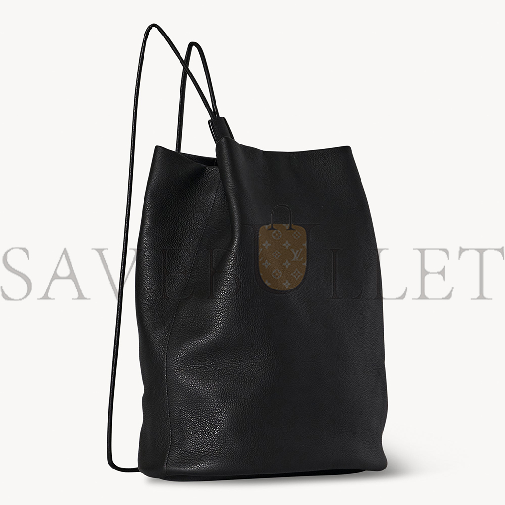 T*e R*w joe backpack in leather black w1632l31bag (30*25*17cm)