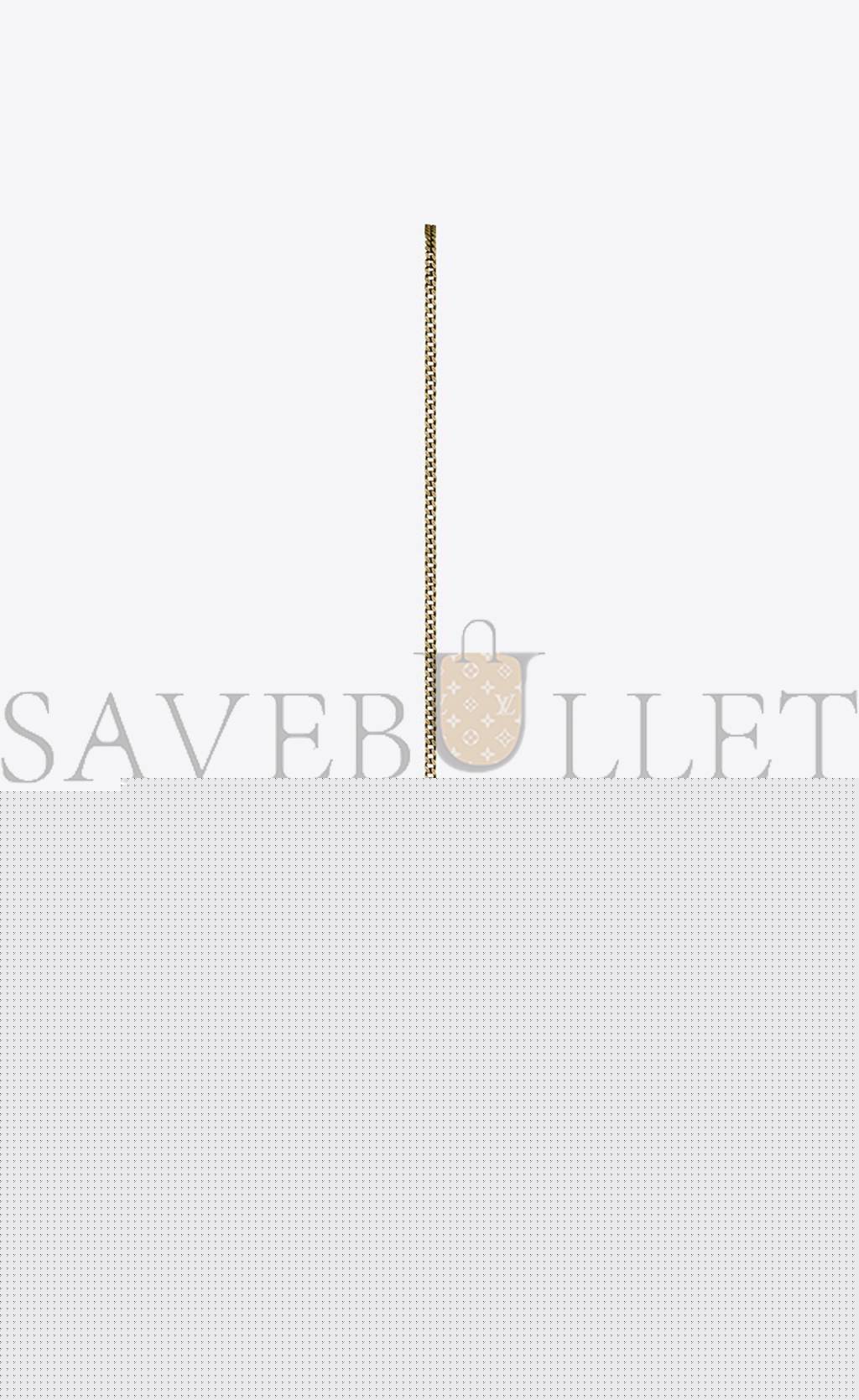 Y*L kate small chain bag with tassel in crocodile-embossed shiny leather 474366dnd0j2721 (20*12.5*5cm)