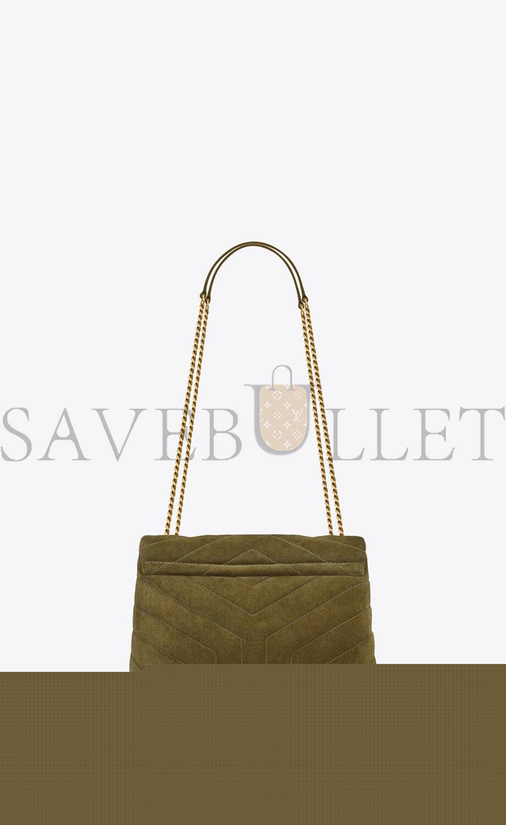 Y*L loulou small in quilted "y" suede 4946991u8673206 (23*17*9cm)
