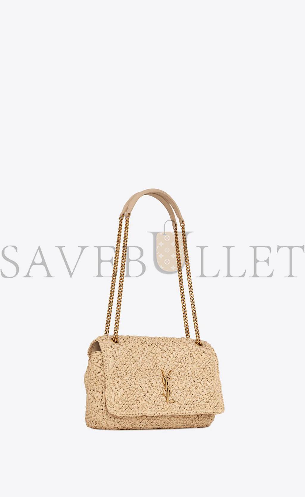 Y*L jamie medium chain bag in raffia 515821gaaat2087 (25*15*7.5cm)