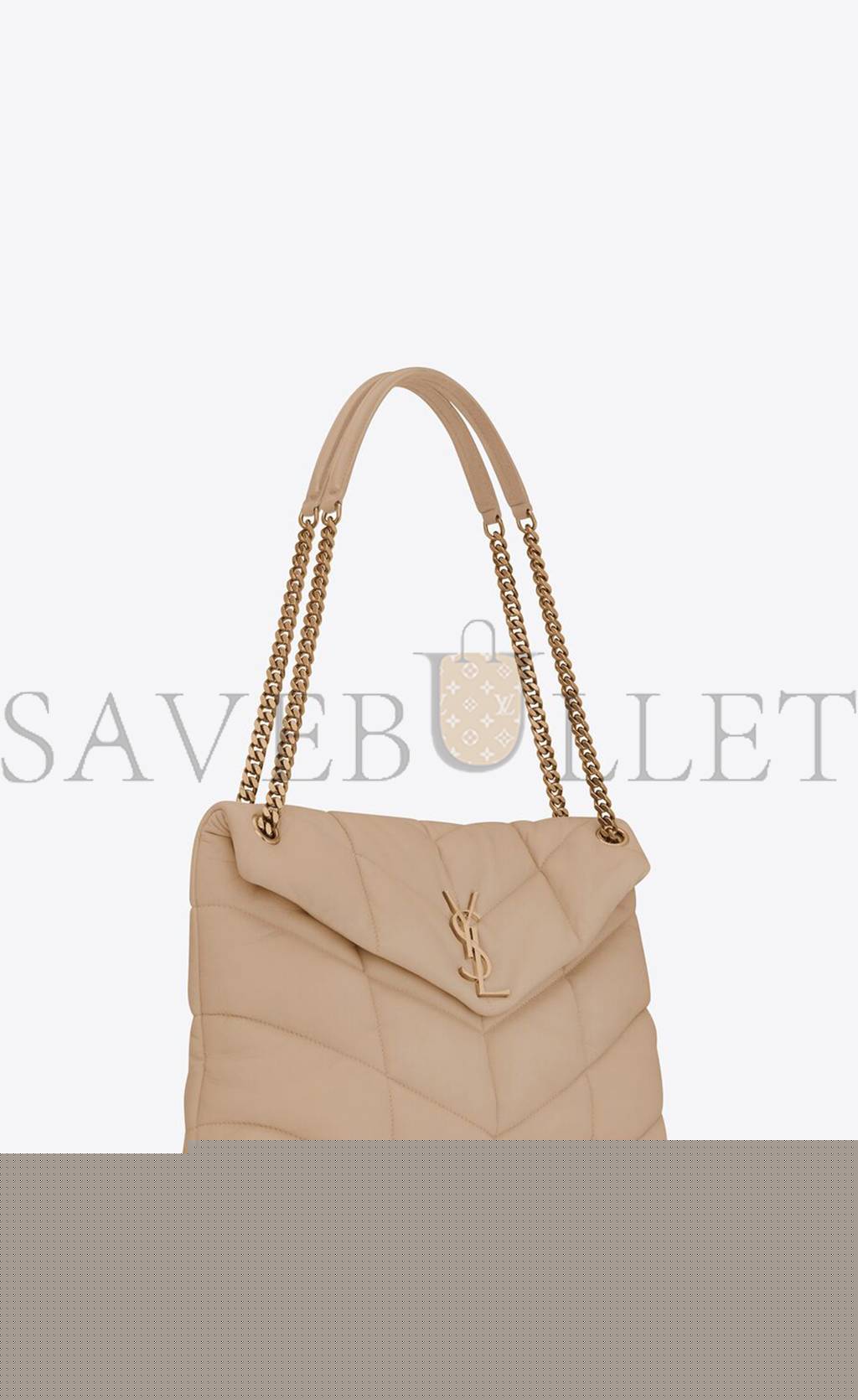 Y*L puffer medium chain bag in quilted lambskin 5774751el072721 (35*23*13.5cm)