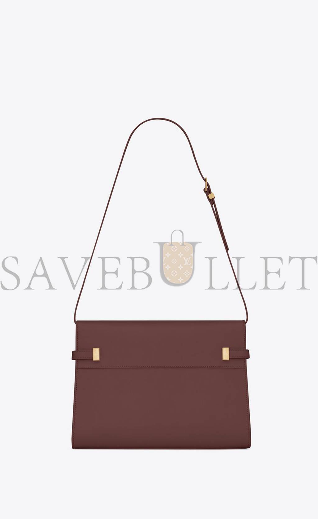 y*l manhattan shoulder bag in box Sa**t Lau*nt leather 5792710sx0w6475 (29*20*7.5cm)