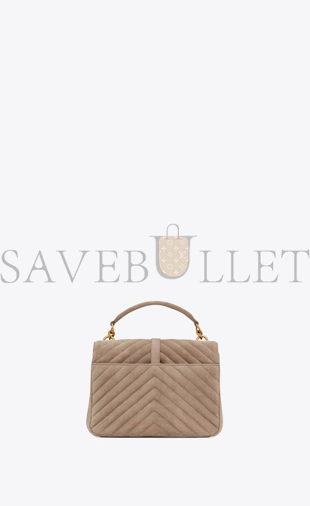 Y*L college medium chain bag in quilted suede 6002791u8072346 (24*17*6.5cm)