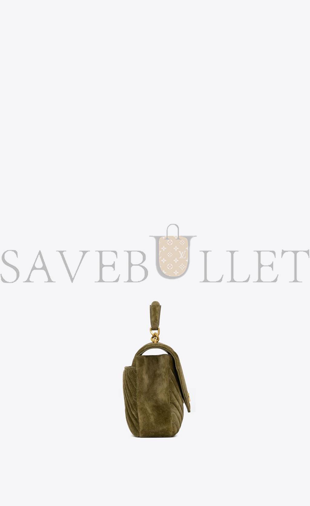 Y*L college medium in quilted suede 6002791u8073206 (24*17*6.5cm)