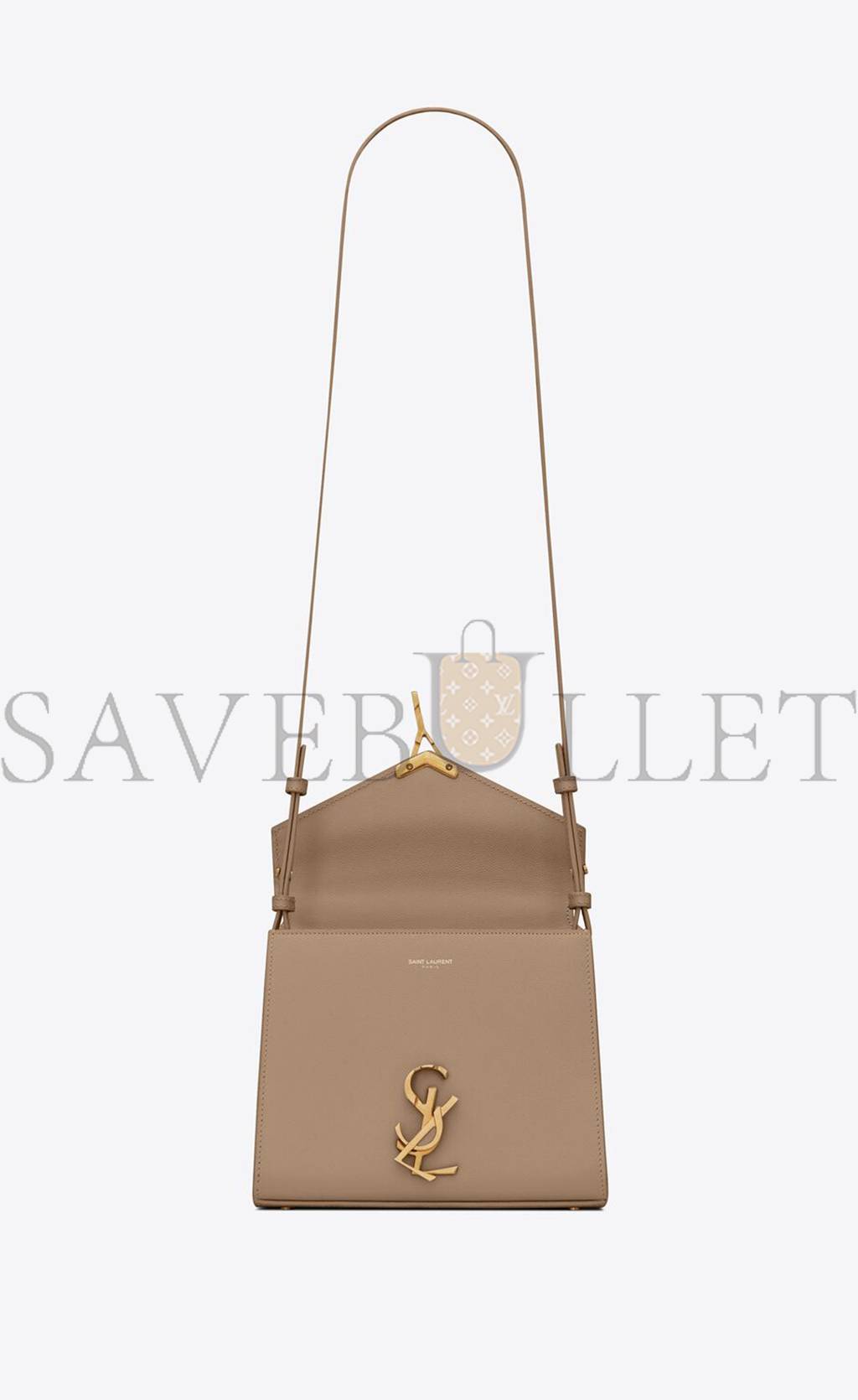 Y*L cassandra mini in grain de poudre embossed leather 623930bow0w2826 (20*16*7.5cm)