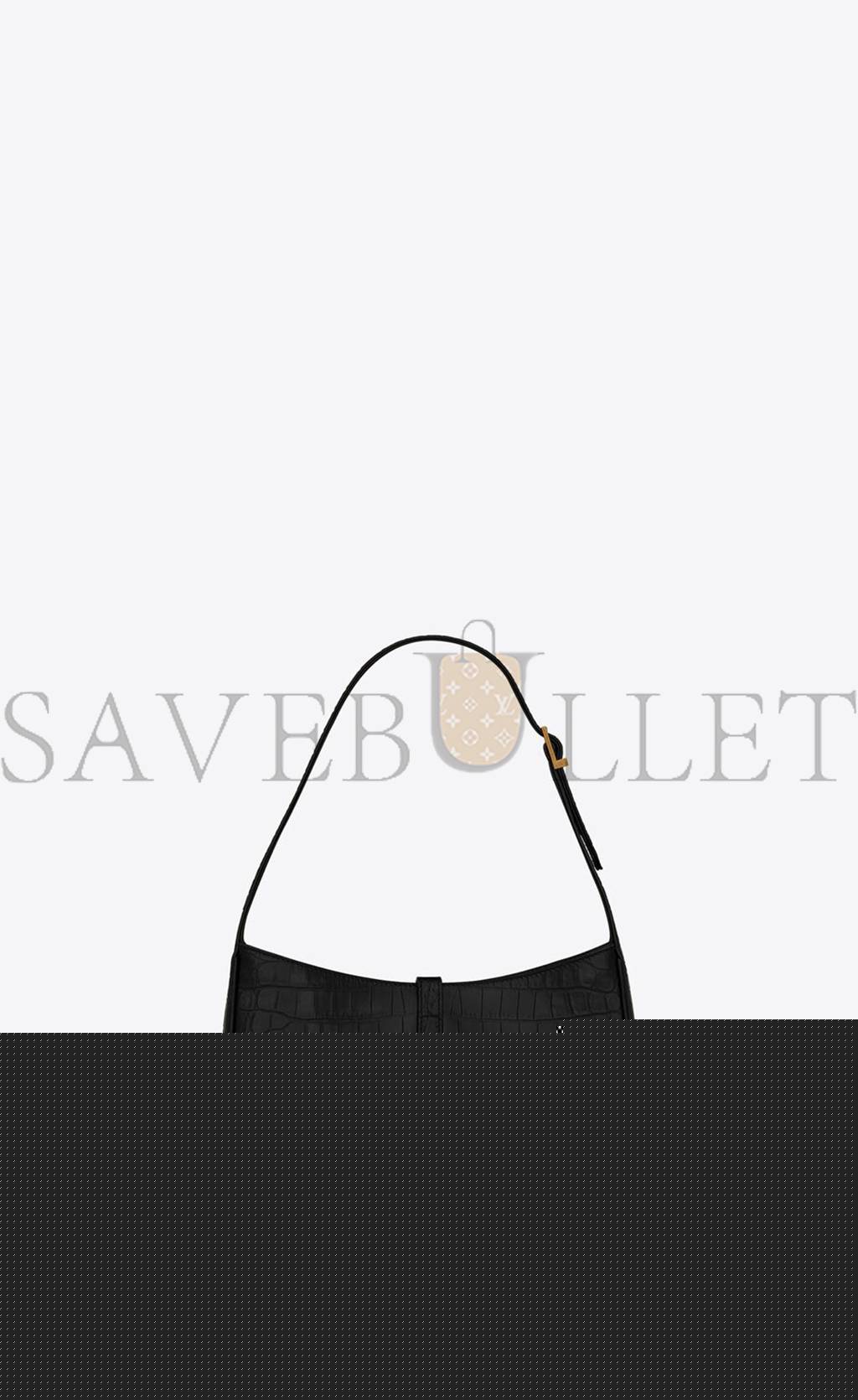 Y*L le 5 a 7 in crocodile-embossed shiny leather 657228dzesw1062 (23*16*6.5cm)