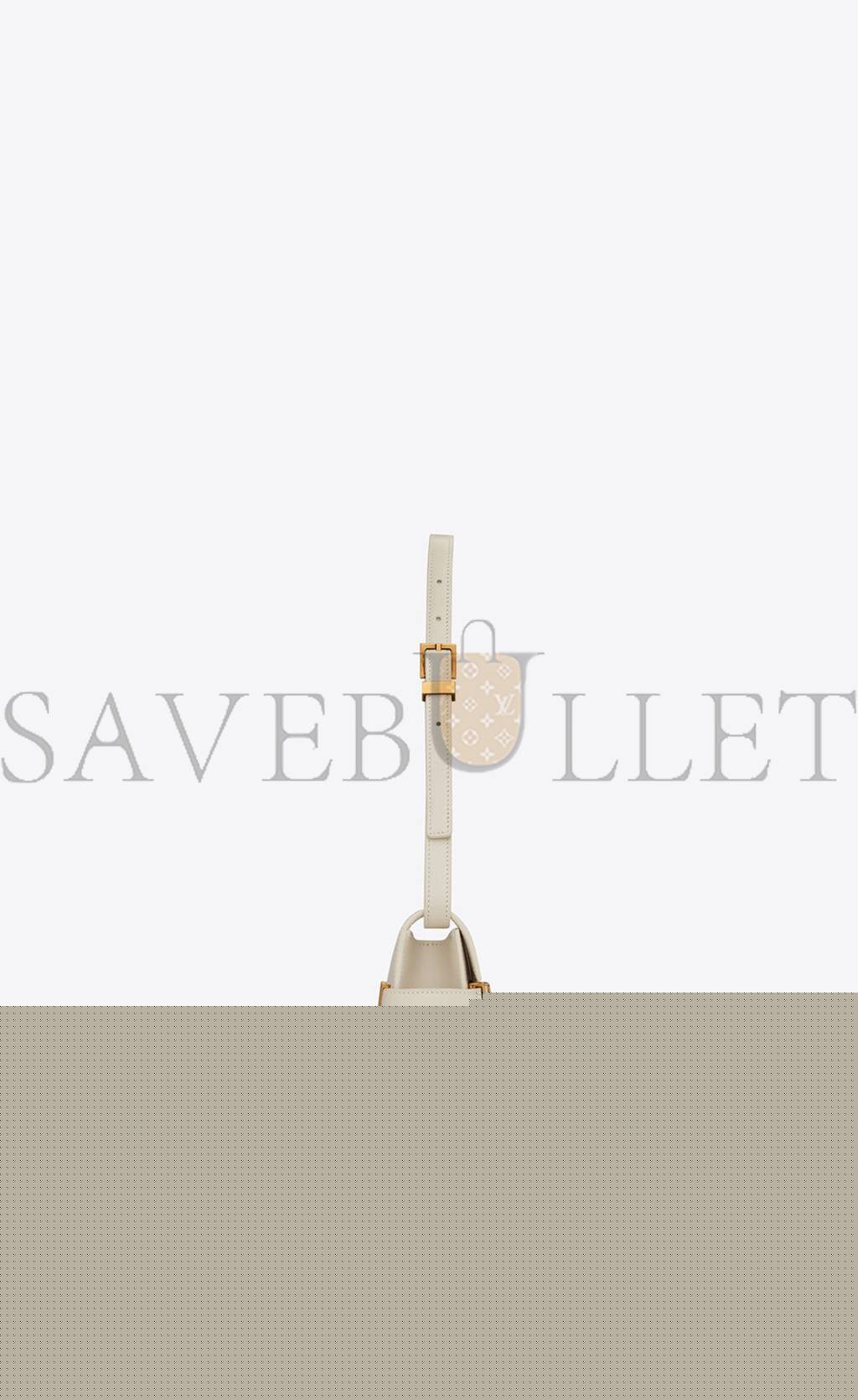 y*l manhattan small shoulder bag in box Sa**t Lau*nt leather 6756260sx0w9207 (24*17.5*6cm)