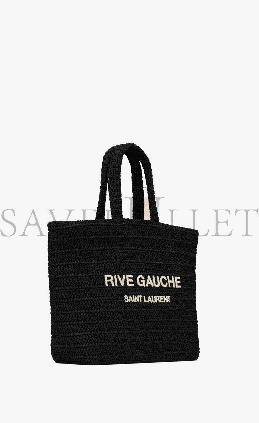 y*l rive gauche S*pple in raffia crochet 688864gaaa11031 (38*35*14.5cm)