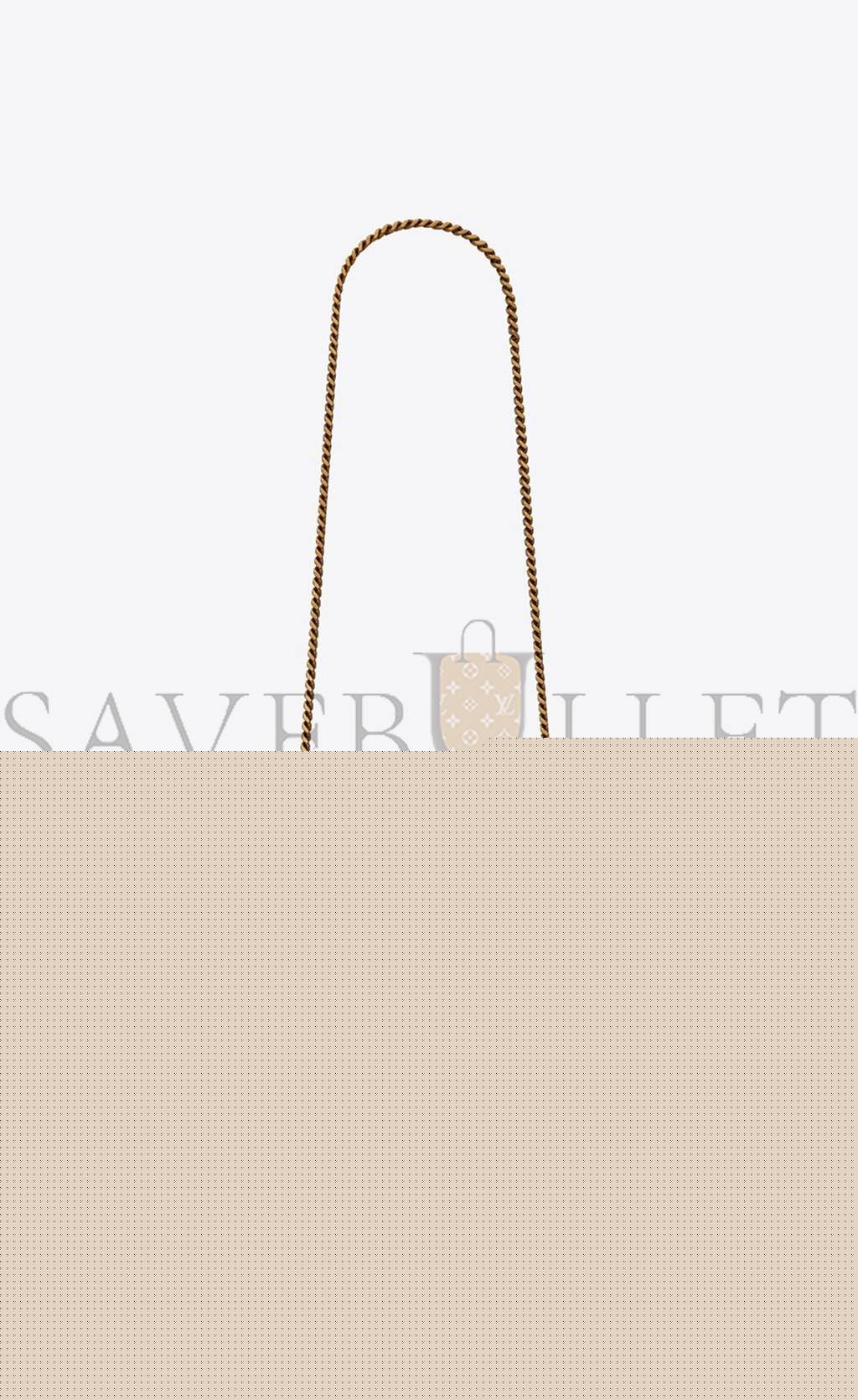 y*l kate small S*pplereversible chain bag in suede and leather 7212500ud7w1000 (22*14.5*6cm)