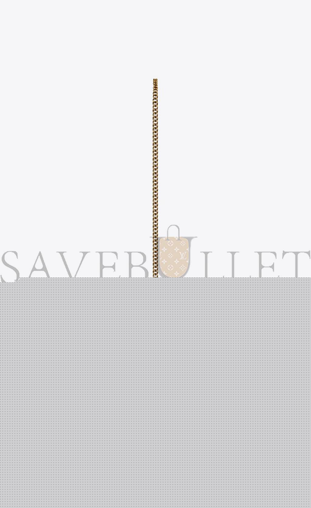 y*l kate small S*pplereversible chain bag in suede and leather 7212500ud7w1000 (22*14.5*6cm)