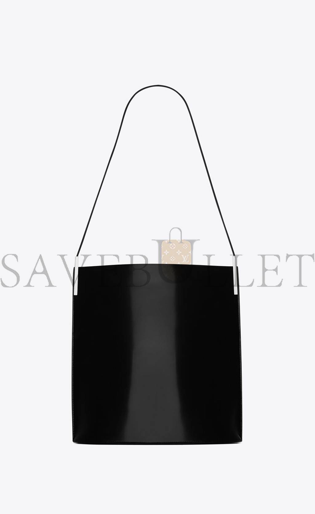 Y*L suzanne rigid shoulder bag in shiny leather 734320aabst1000 (29*28*10cm)