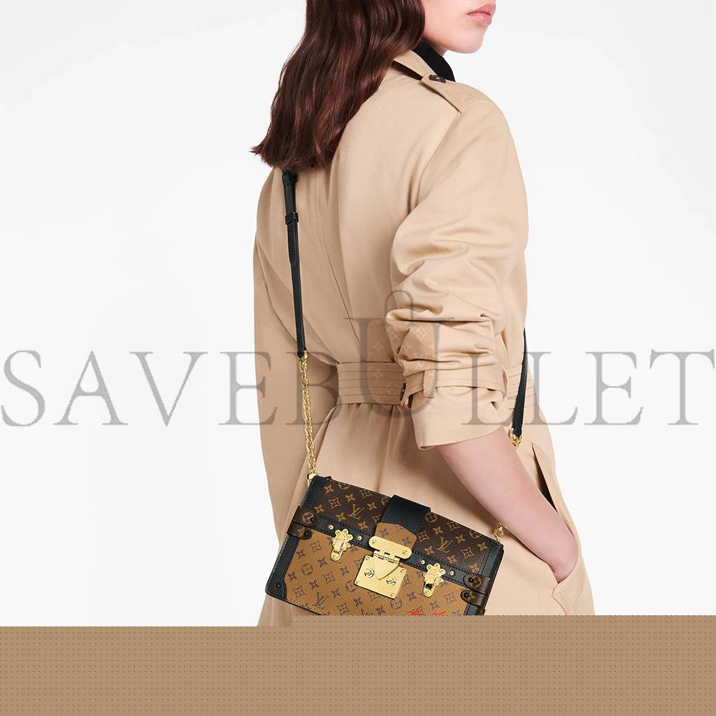 l**is V*t*n trunk clutch handbag m43596 (20*12*5.5cm)