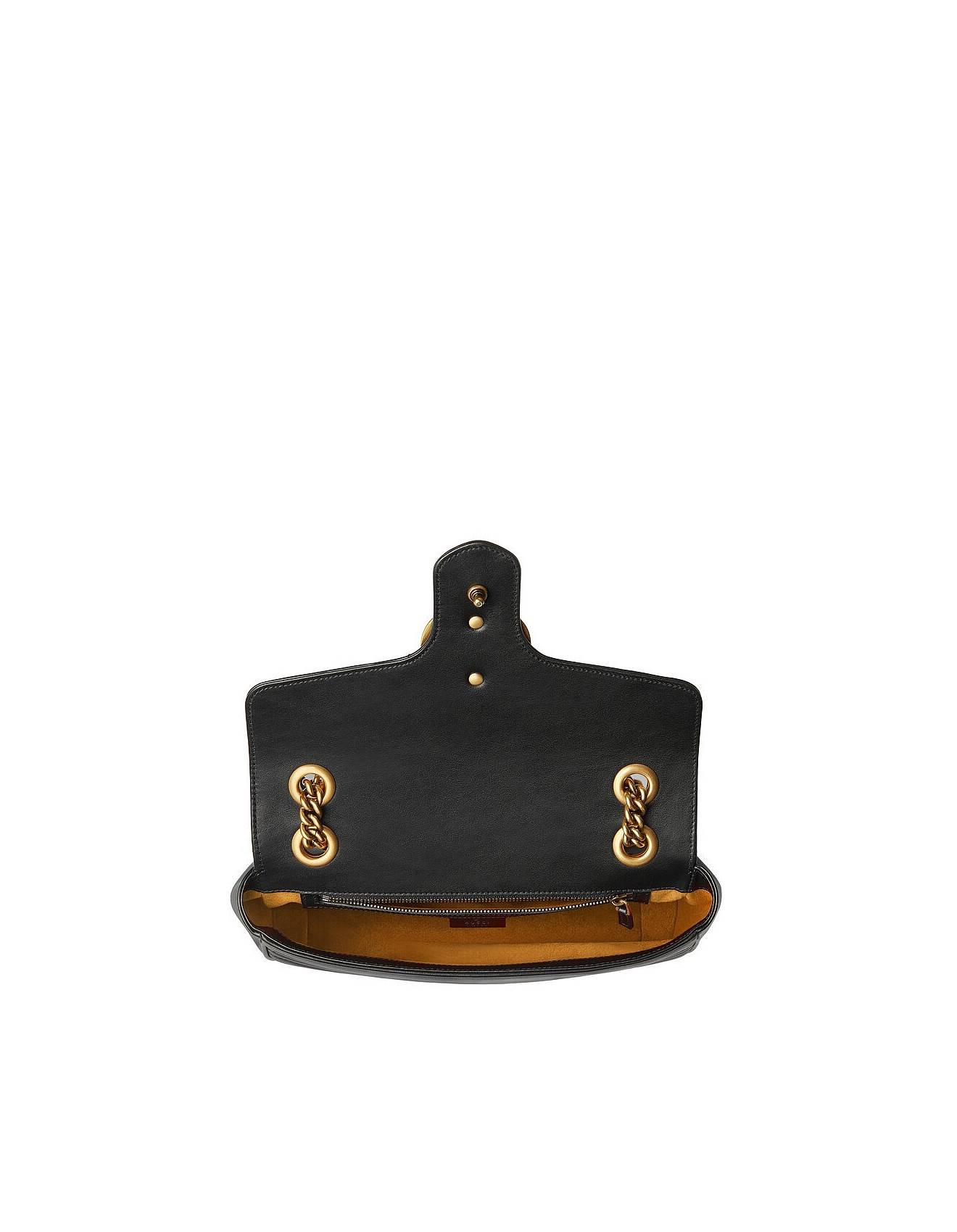 G*u*i gg marmont small matelassÉ shoulder bag 443497 (26*15*7cm)