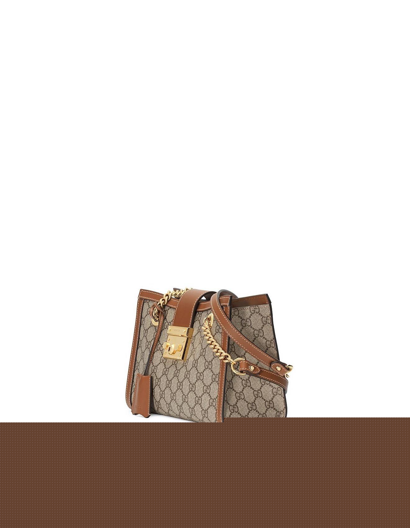 G*u*i padlock small gg shoulder bag 498156 (26*18*10cm)