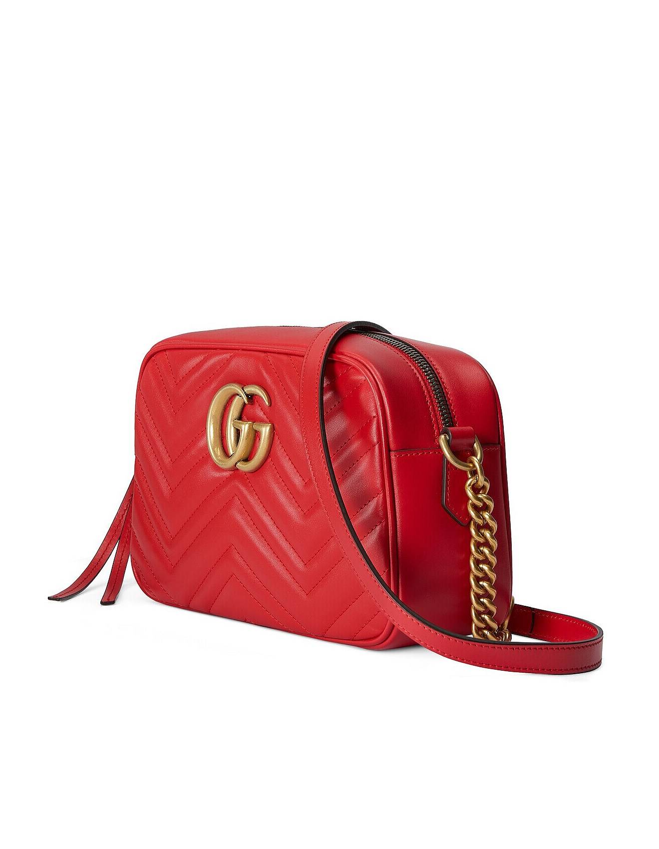 G*u*i gg marmont matelassÉ small shoulder bag 25988499 (24*13*7cm)