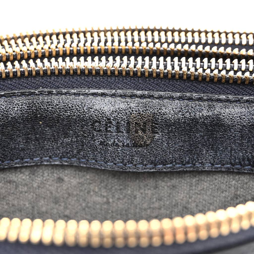 Ce**e lambskin small trio crossbody bag black (22*15*3cm)