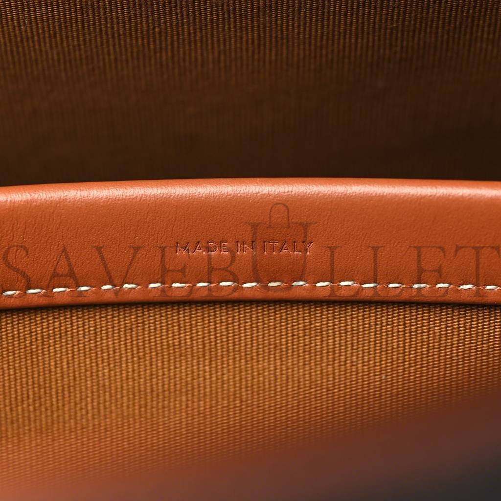 Ce**e triomphe canvas calfskin mini horizontal cabas tan (34*23*11cm)