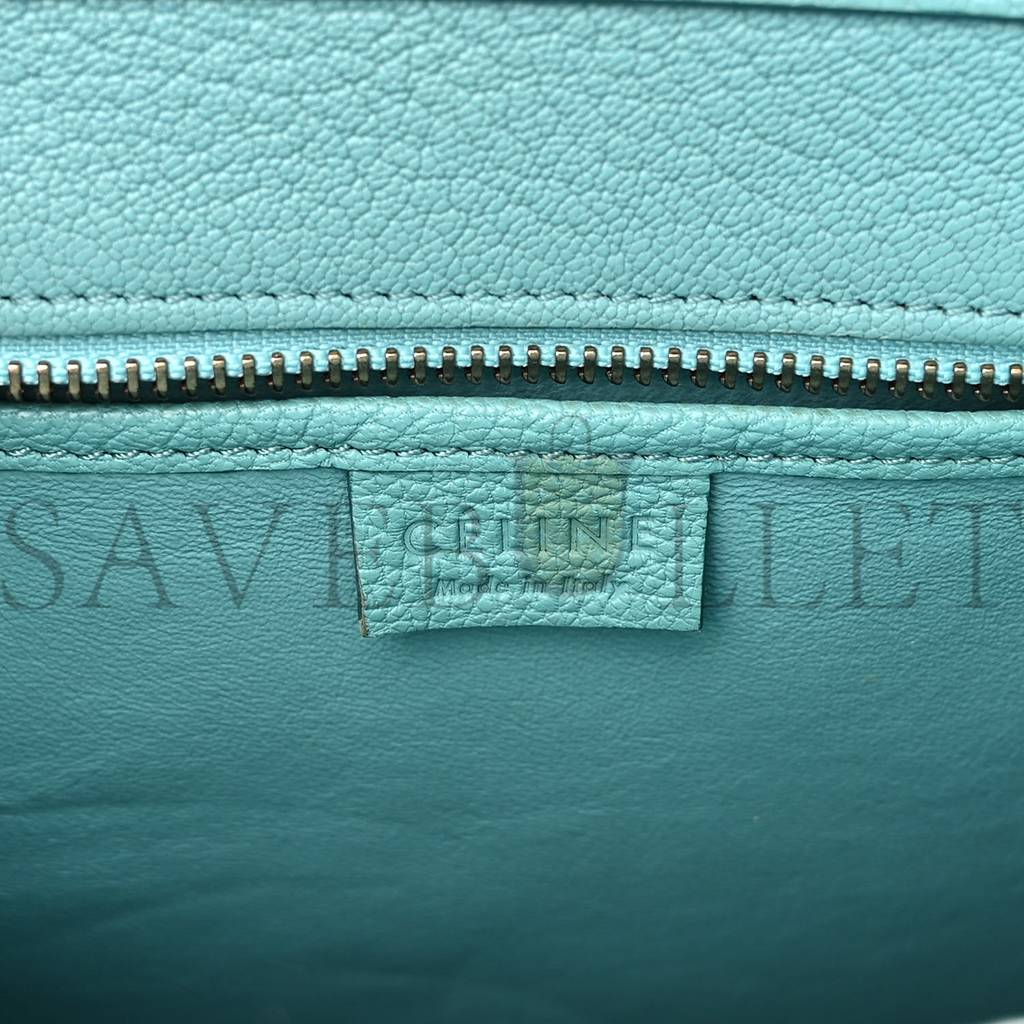 Ce**e goatskin nano luggage antarctic (20*20*8cm)