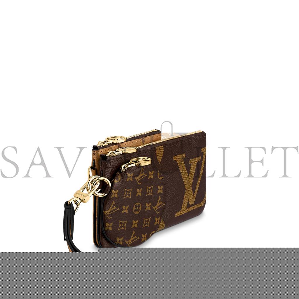 l**is V*t*n trio pouch m68756 (19.5*11.5*3cm)