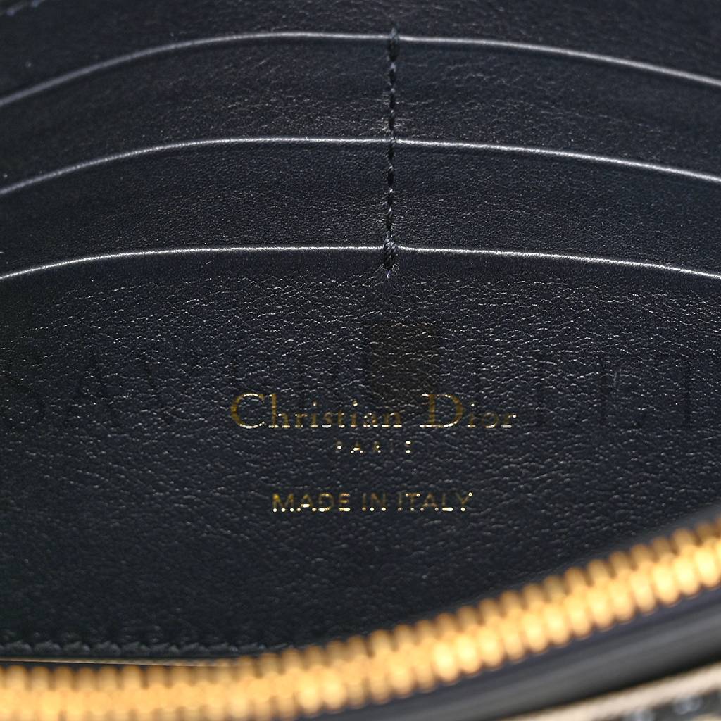 D*or oblique bobby east west pouch blue (22*13*3.2cm)