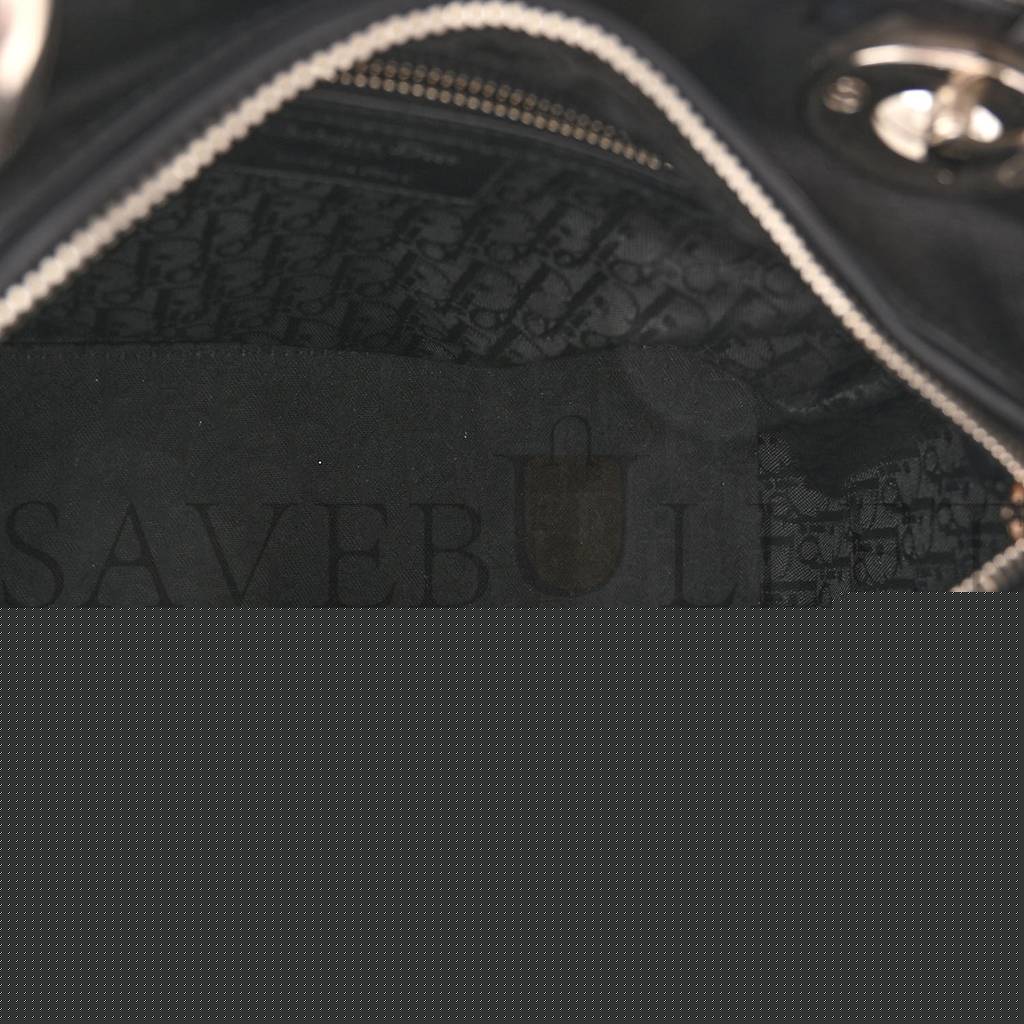 D*or lambskin cannage bow medium lady D*or (24*20*12.7cm)