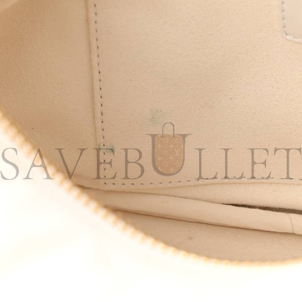 D*or lambskin cannage medium D*or vibe hobo bag white (29*19*8.3cm)